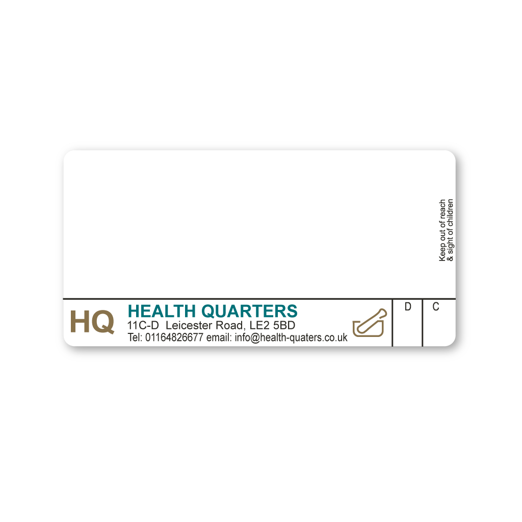 Somerby Pharmacy - Health Quarters Labels