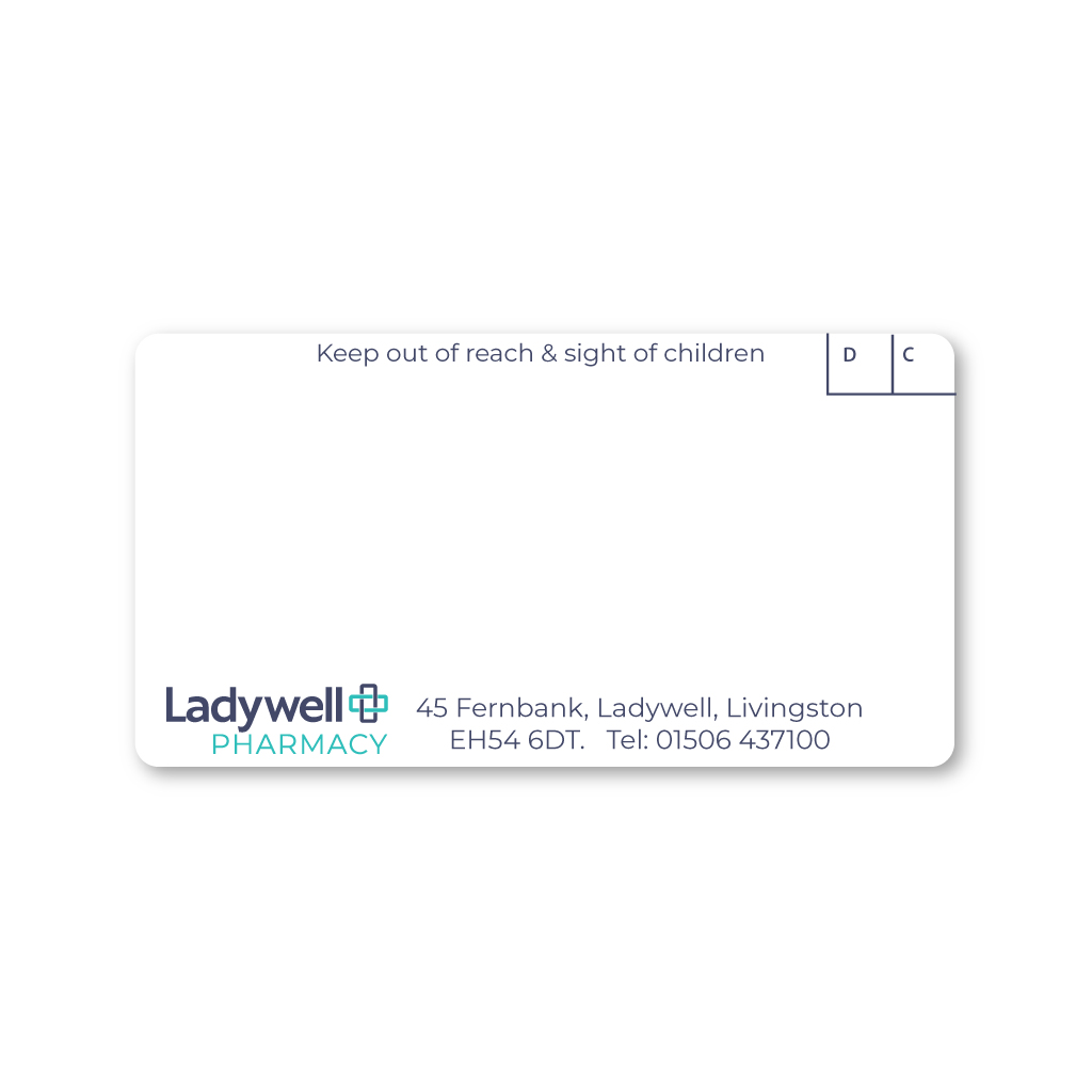 Deans Group (Ladywell Livingston) Pharmacy Labels 