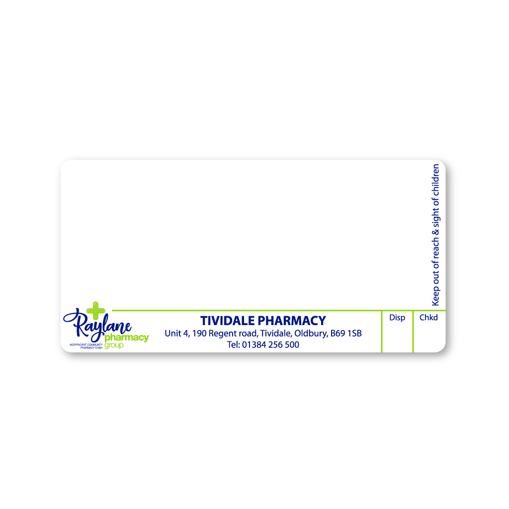Tividale Raylane Pharmacy Regents Road 