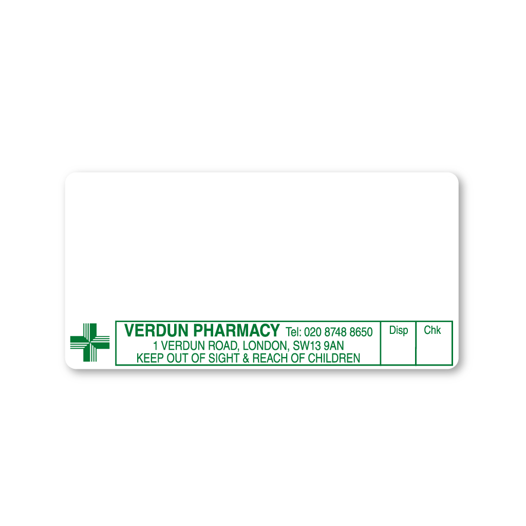 Verdun Pharmacy Labels 