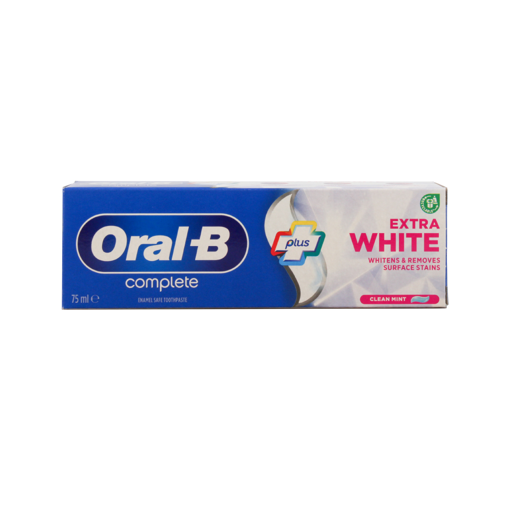 ORAL-B Complete 75ml Toothpaste Extra White 