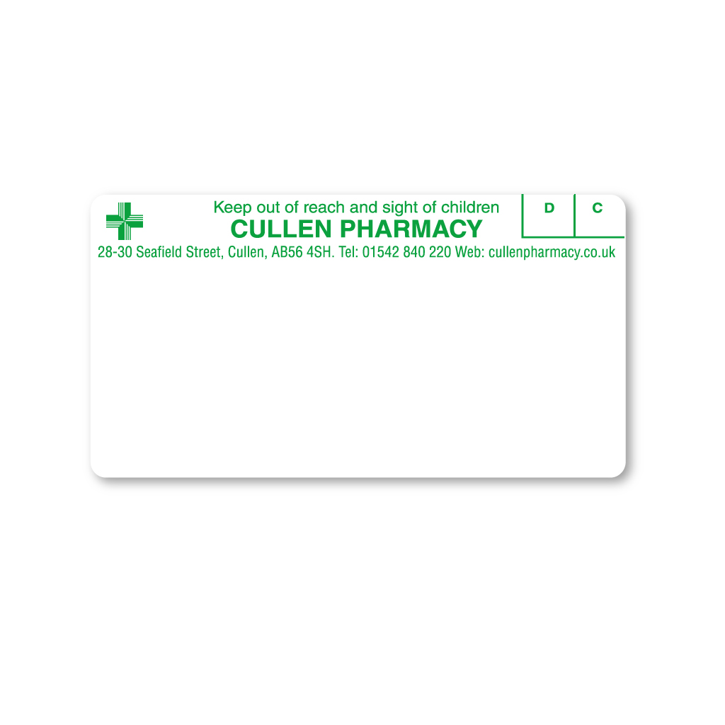 Cullen Pharmacy Labels 