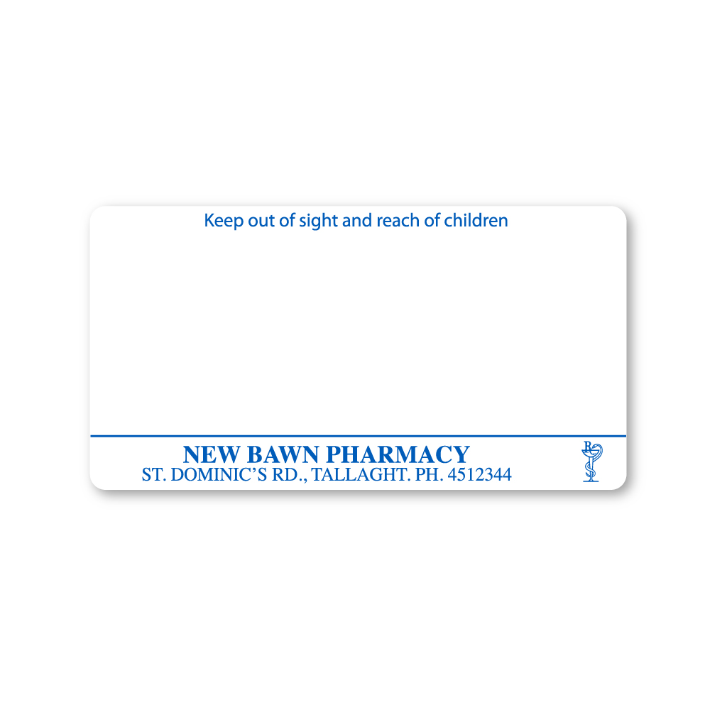 [EMTLS4883] New Bawm Pharmacy Liam Skelly Labels