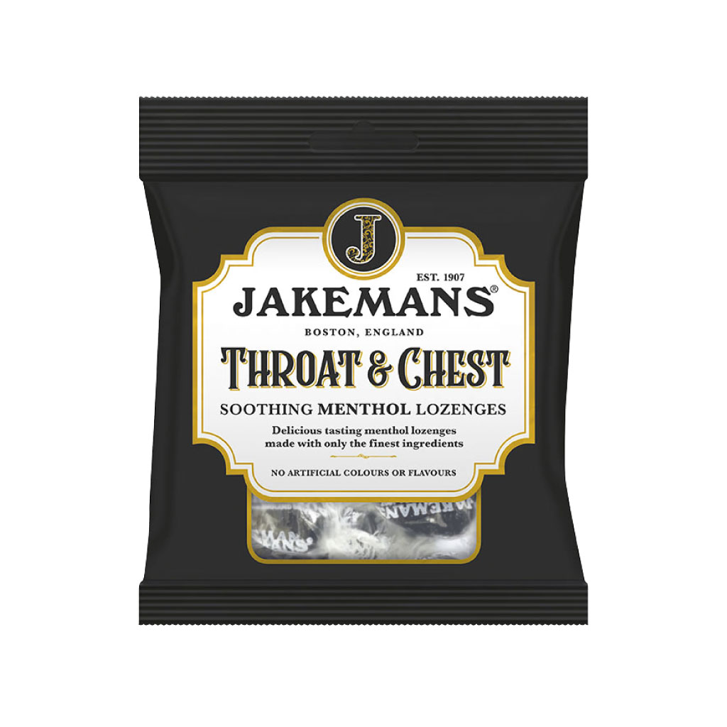 [MEJAK004] Jakemans Menthol Lozenges Throat & Chest 