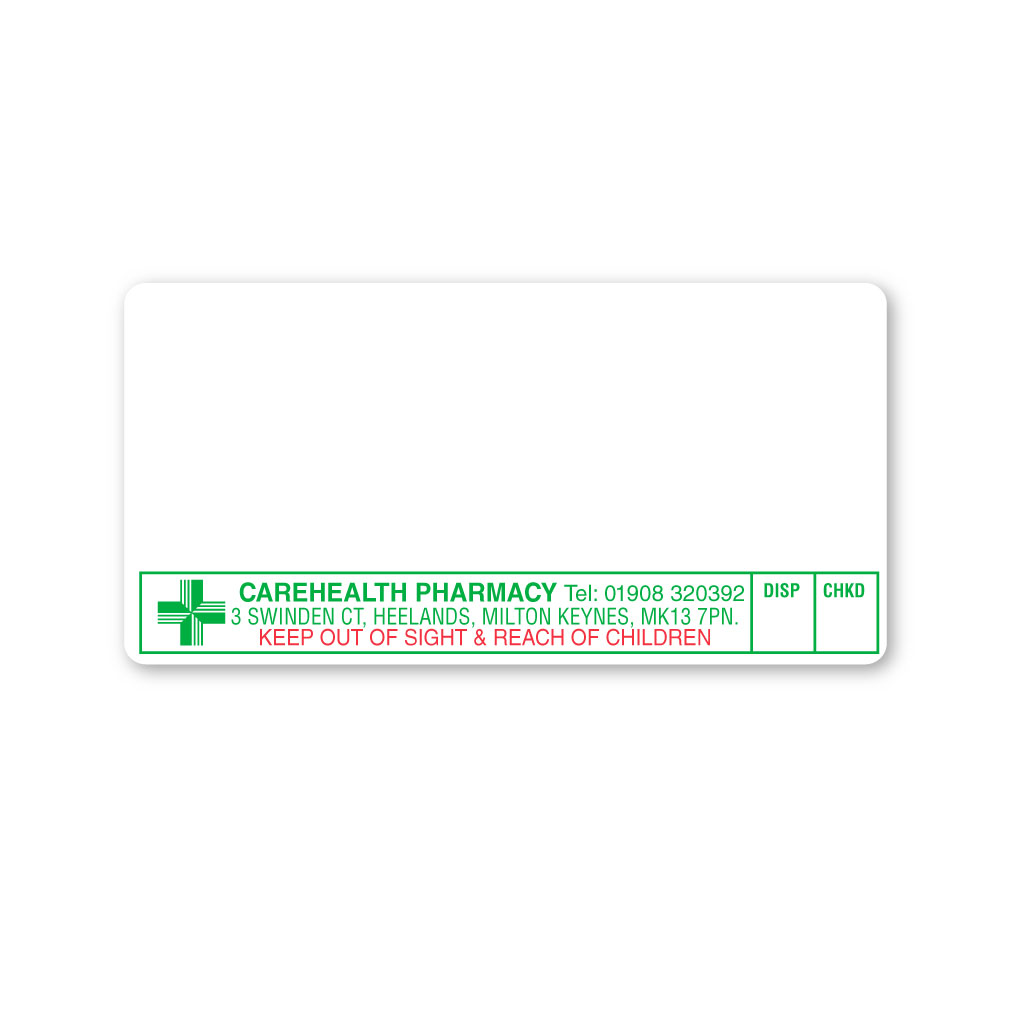 [EMT4944] Carehealth Pharmacy Labels 