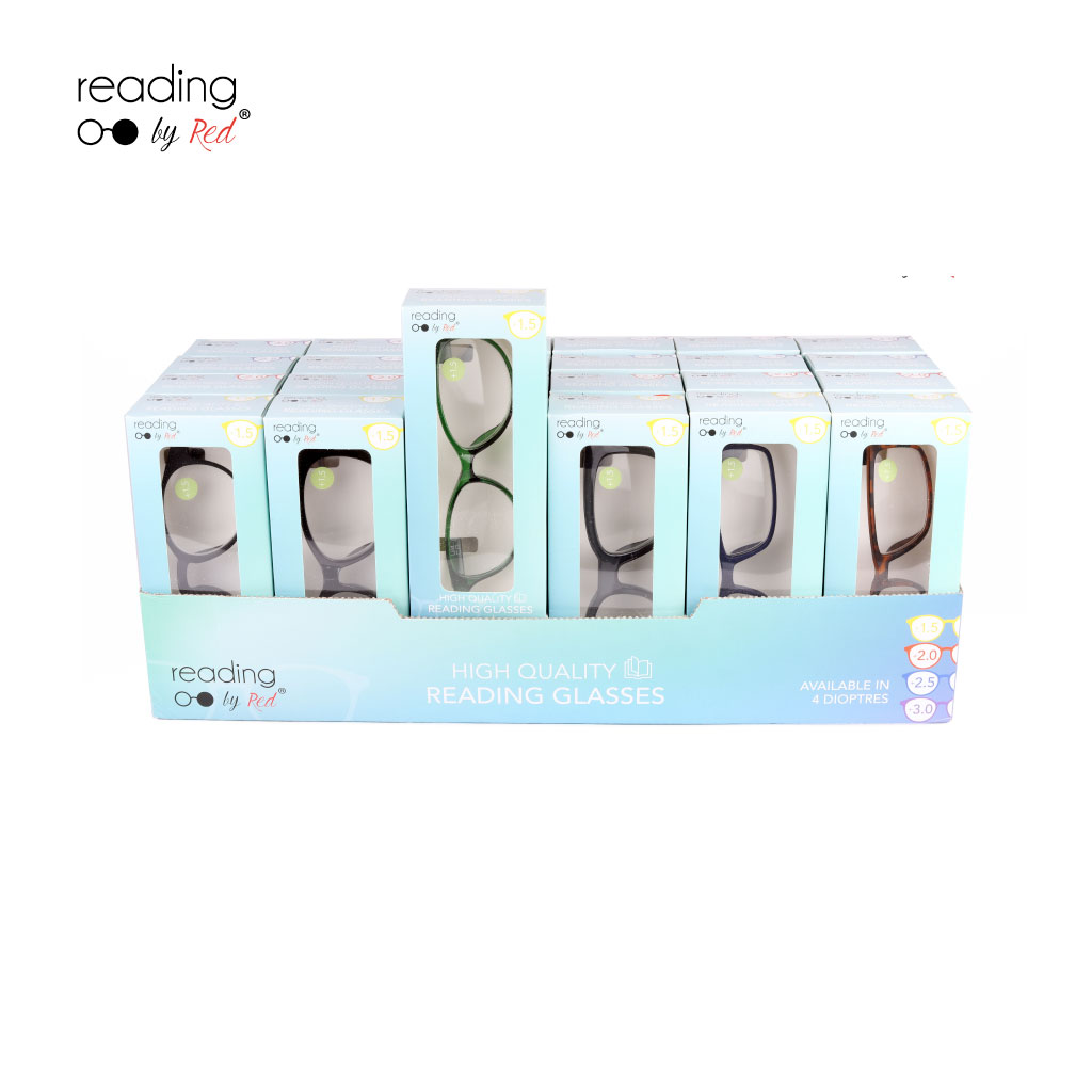 [REDRBRPK002] Reading Glasses Display Box Pack 