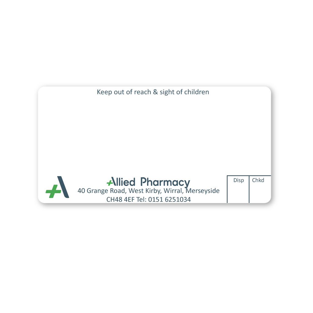 [EMT5055] Allied Grange Road Pharmacy Labels 