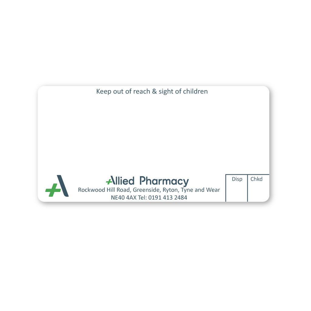 [EMT5056] Allied Greenside Pharmacy Labels 