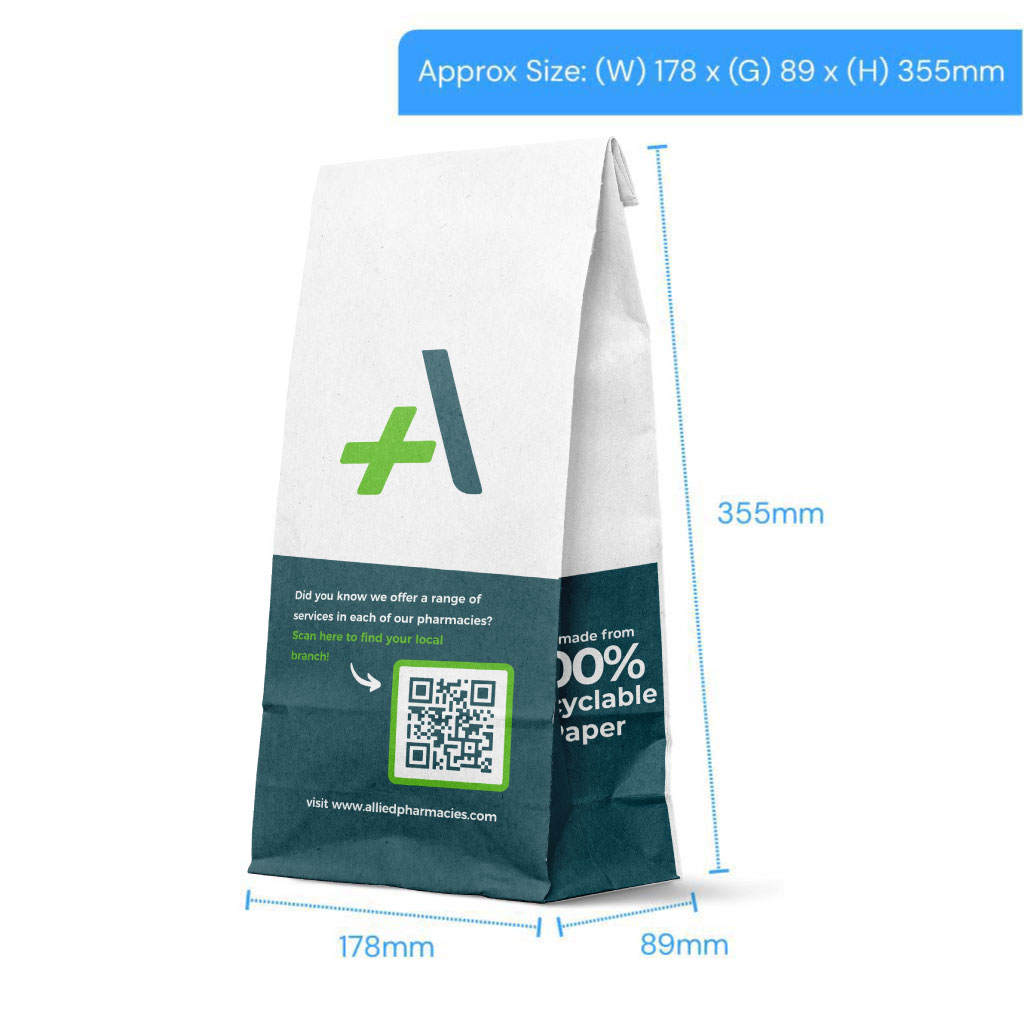 [ALIDP9] P9 Prescription Bags Allied Pharmacy