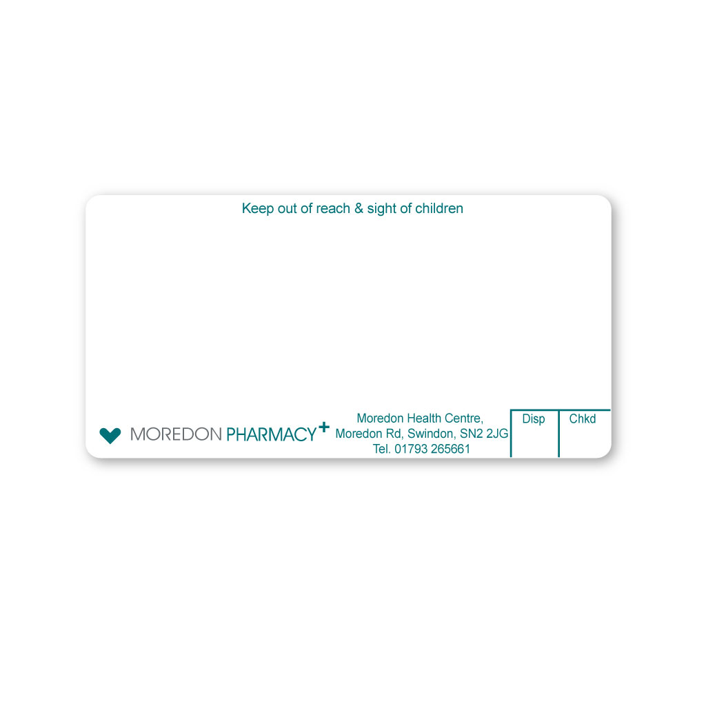 [EMT5257] Ascent Moredon Pharmacy Labels 