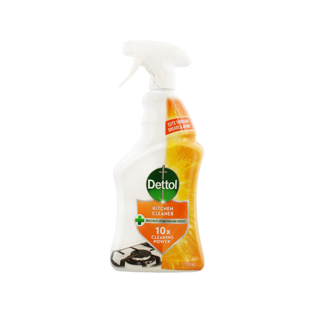[HODET274] Dettol Power & Pure Antibacterial Kitchen Cleaner Spray 750ml
