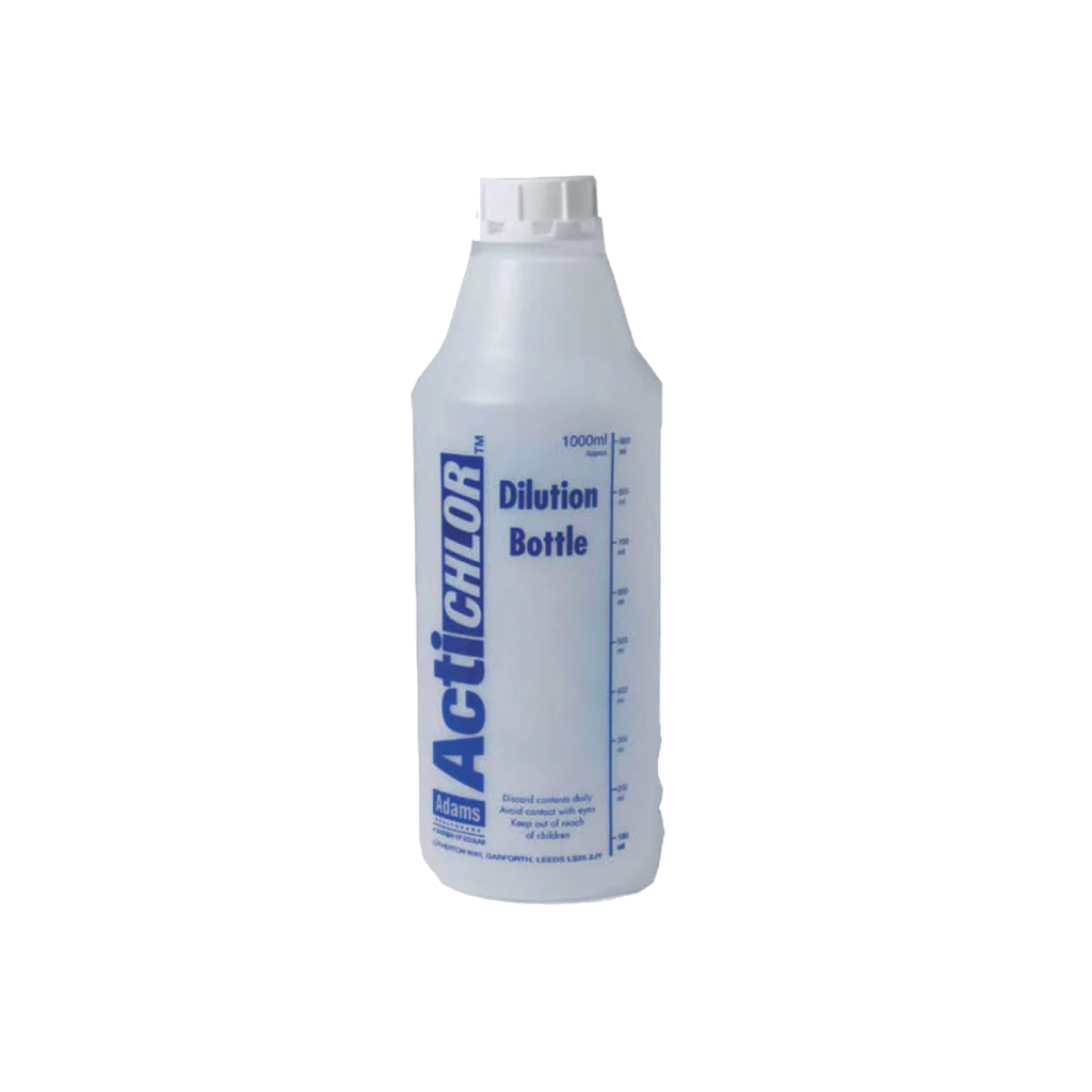 actichlor dilution bottle 1 litre