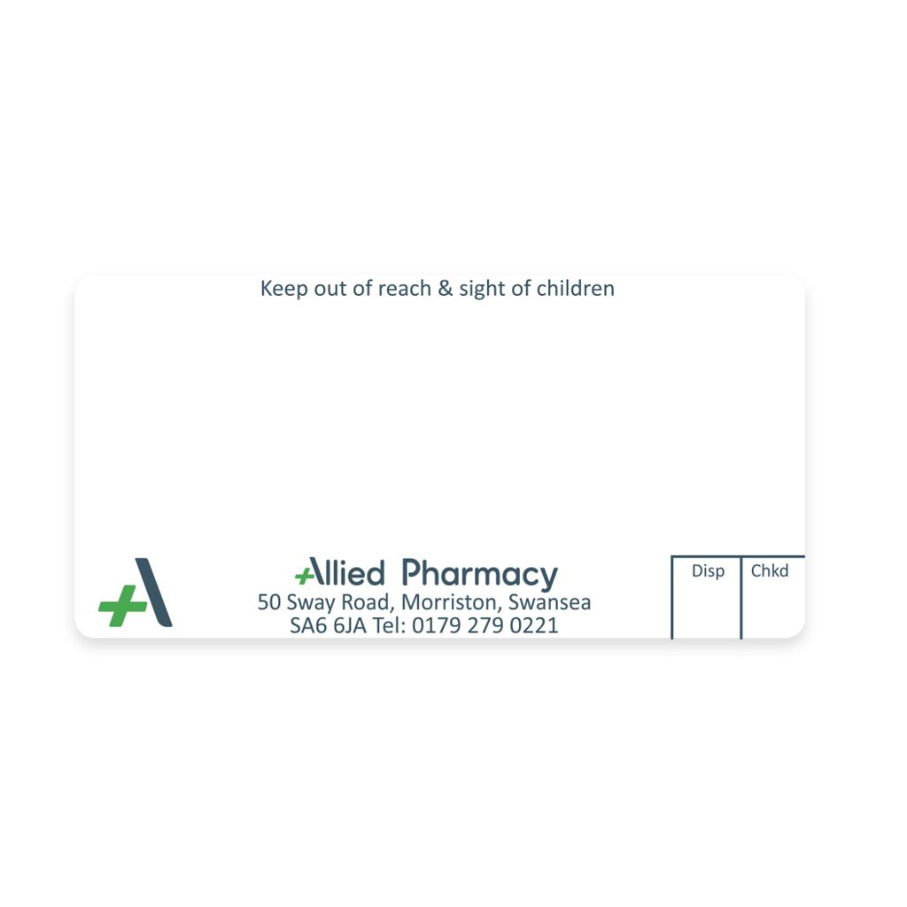 [AZEMT2931] Allied 50 Sway Road Dispensing Labels