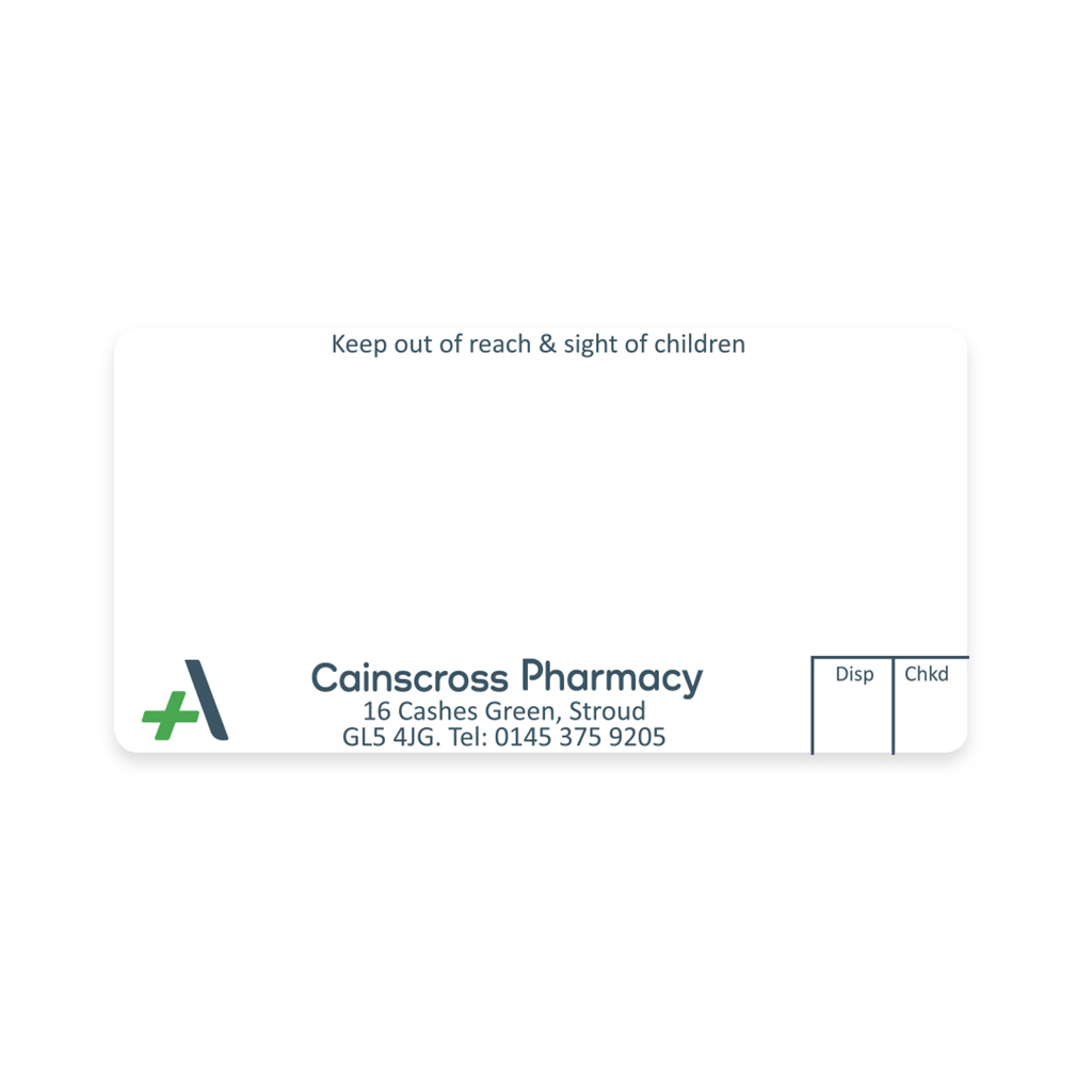 Allied Caincross Pharmacy Labels