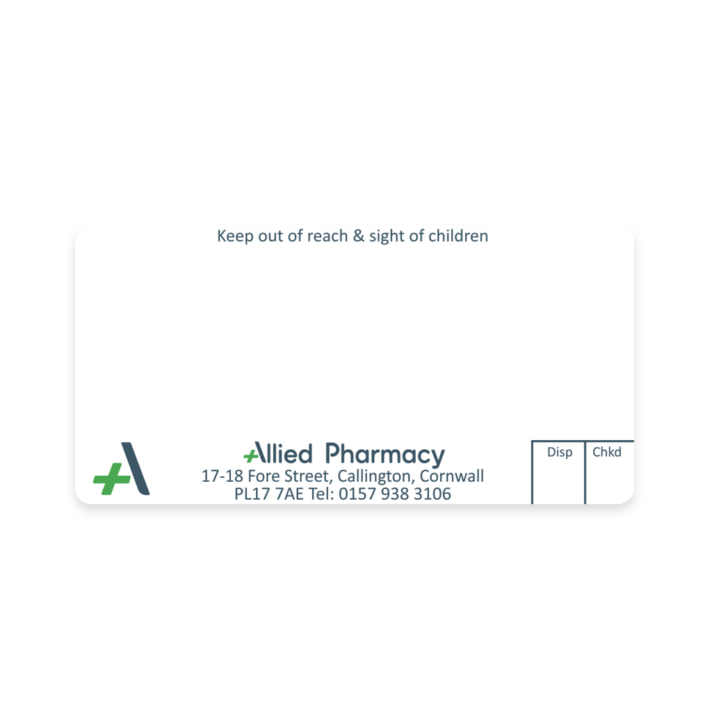 [AZEMT3005] Allied Callington Dispensing Labels