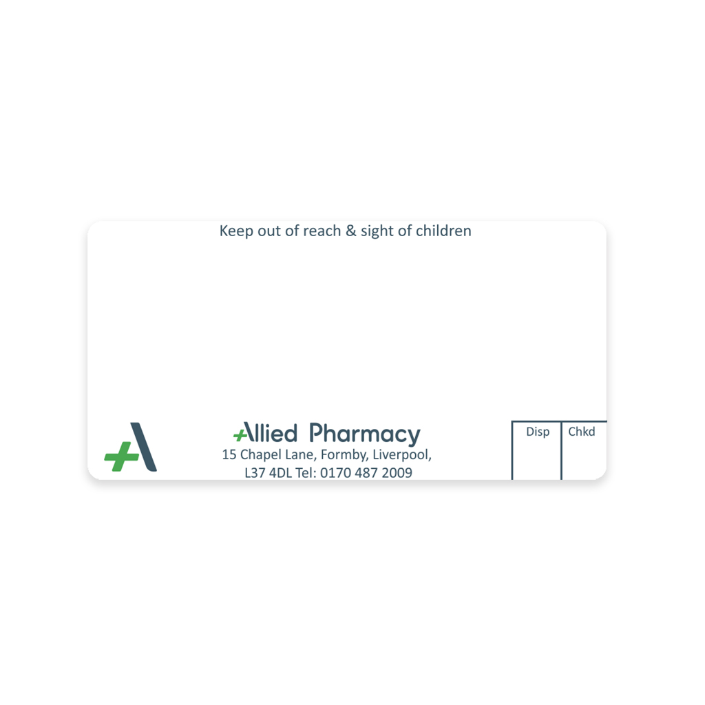 [AZEMT3355] Allied Chapel Lane Dispensing Labels