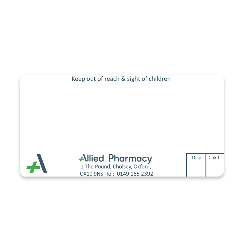 Allied Cholsey Dispensing Labels