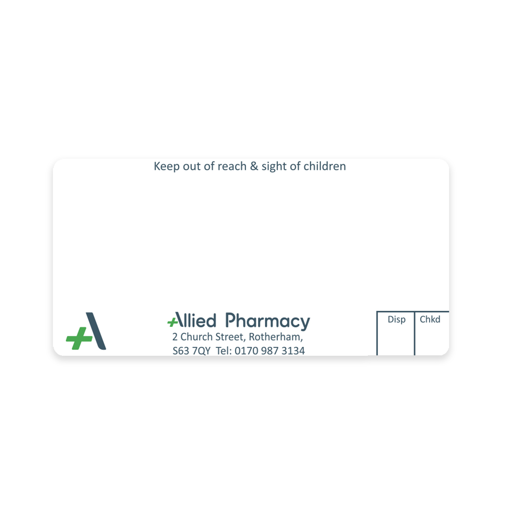 [AZEMT3585] Allied Church St Rotherham  Labels