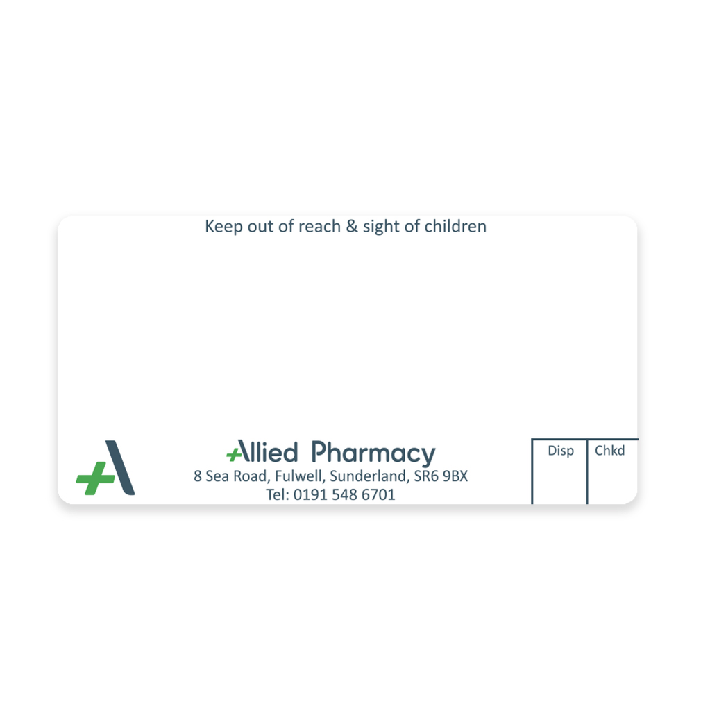 [AZEMT3399] Allied Fulwell Dispensing Labels
