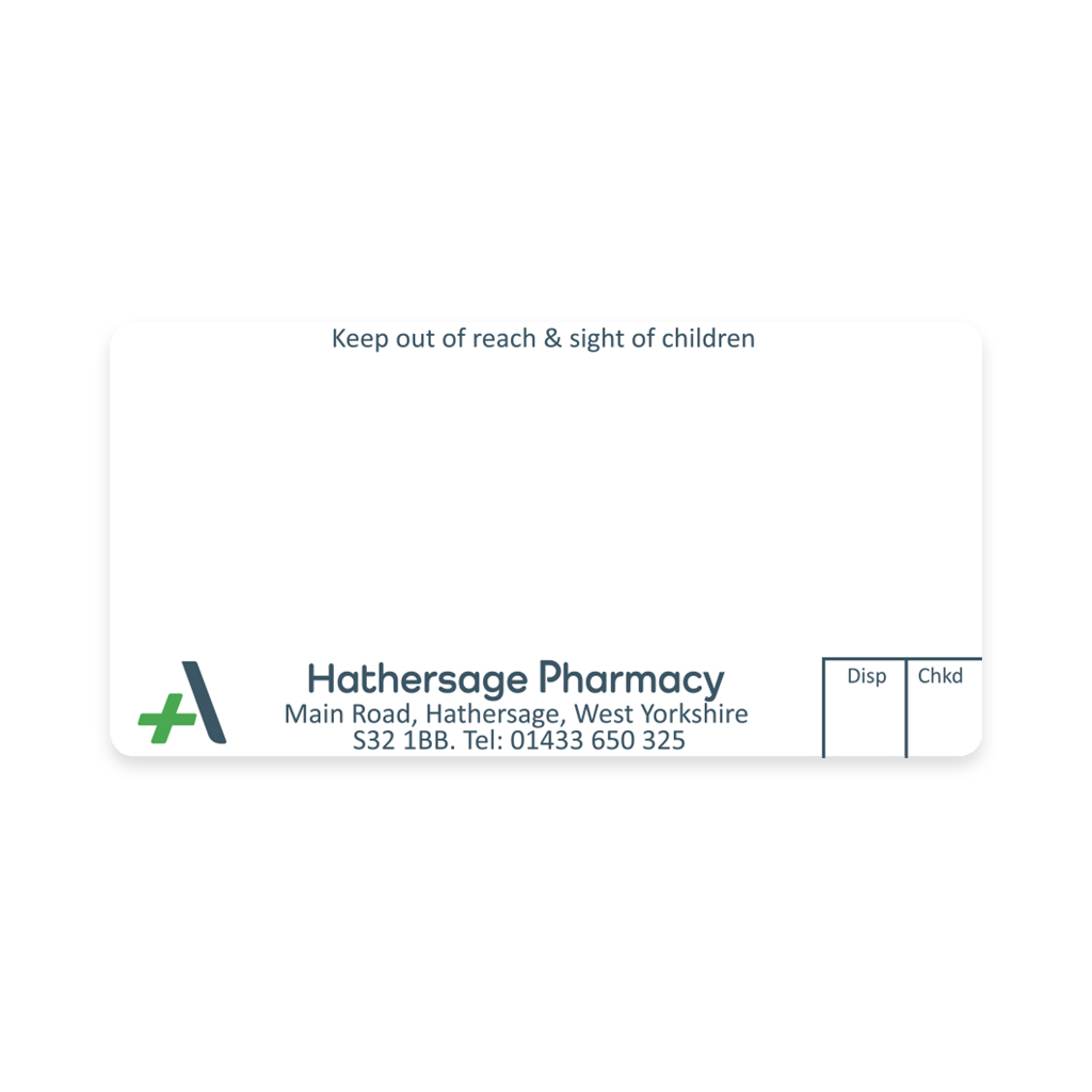Allied Hathersage Dispensing Labels