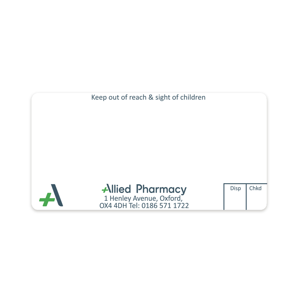 [AZEMT3819] Allied Henley Dispensing Labels