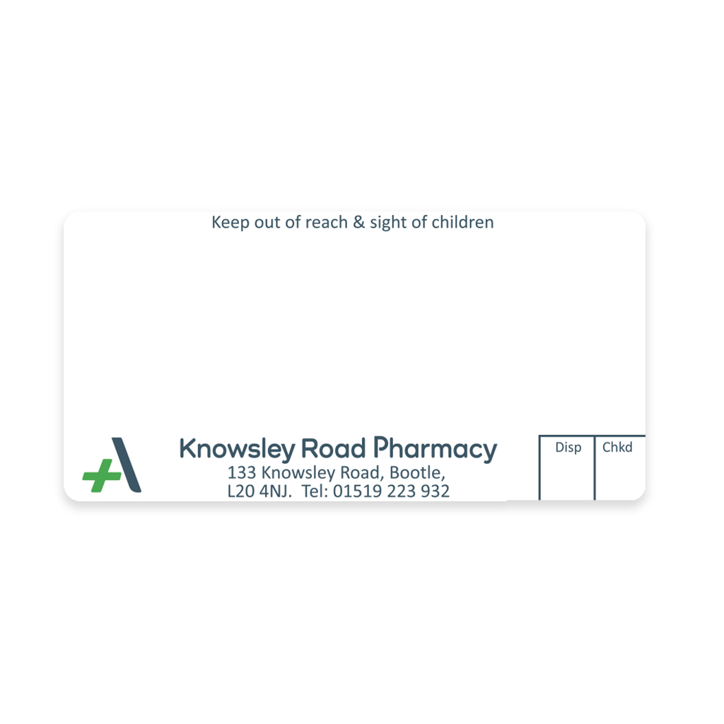 [AZEMT3085] Allied Knowsley Road Dispensing Labels