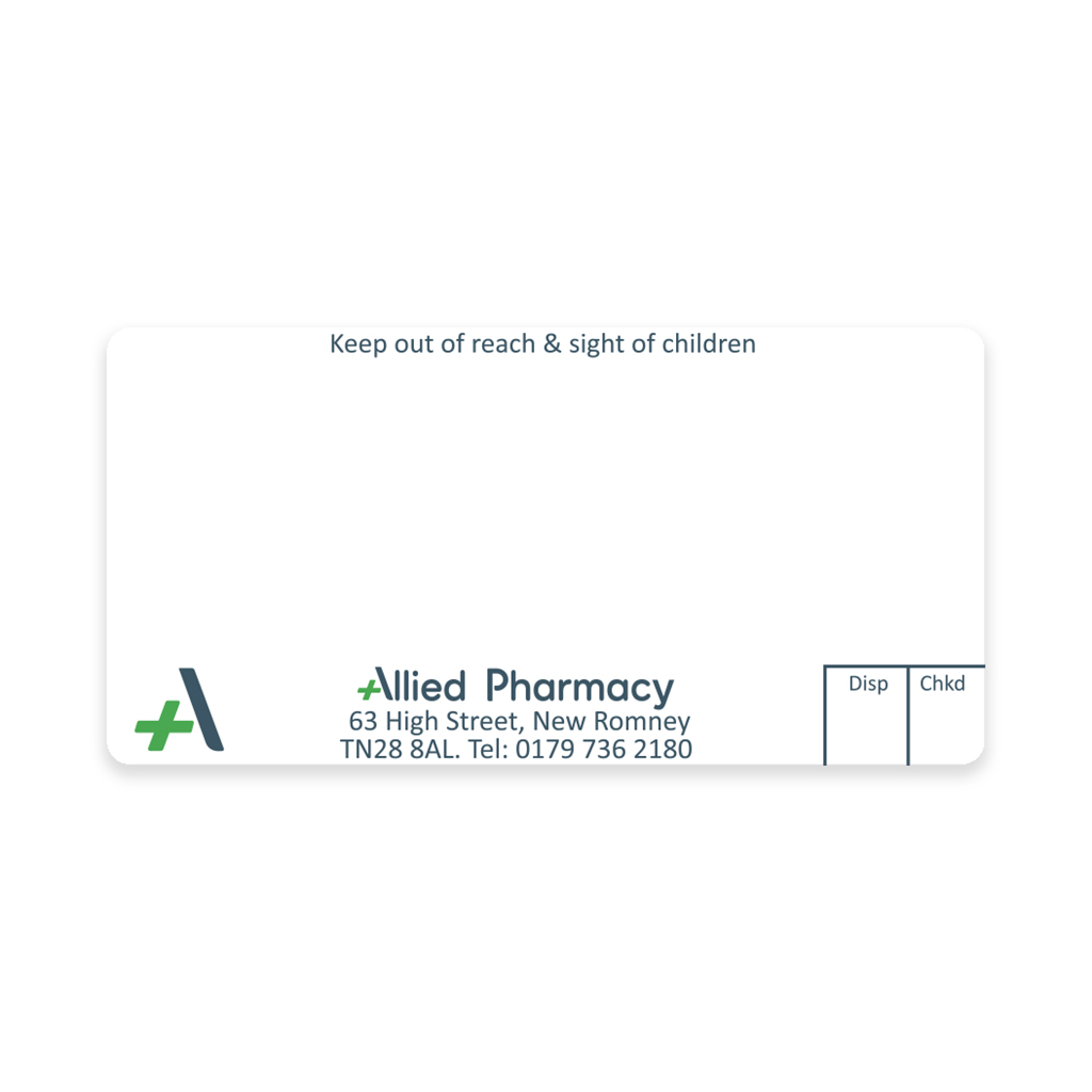 [AZEMT3057] Allied New Romney Dispensing Labels