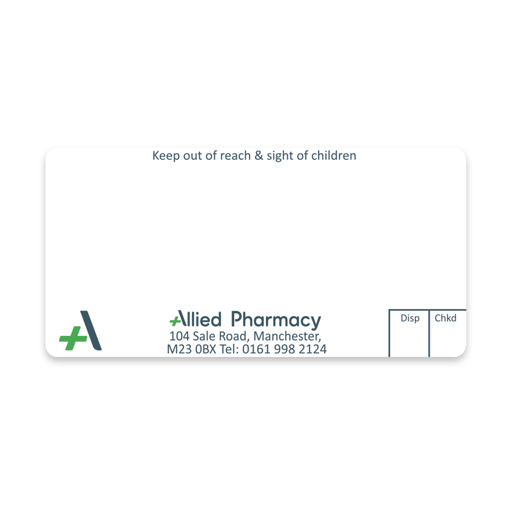 [AZEMT3883] Allied Northern Moor Dispensing Labels