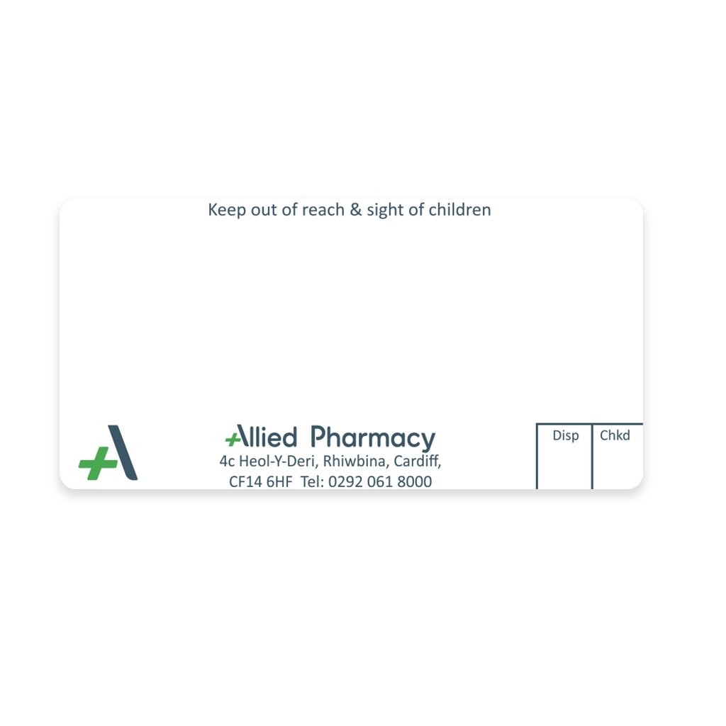 Allied Rhiwbina Pharmacy Labels