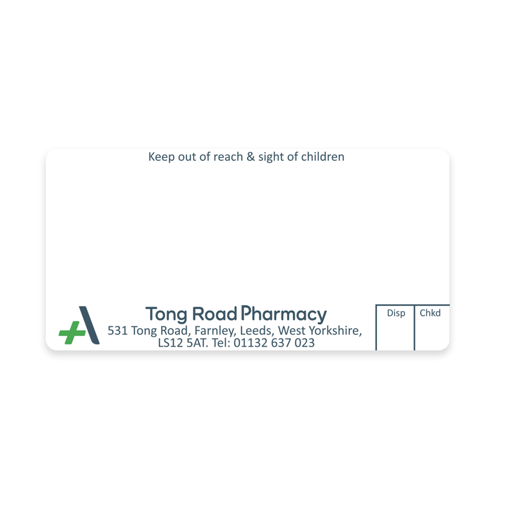 Allied Tong Road Dispensing Labels