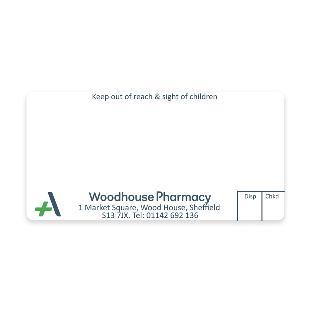 [AZEMT3084] Allied Woodhouse Dispensing Labels