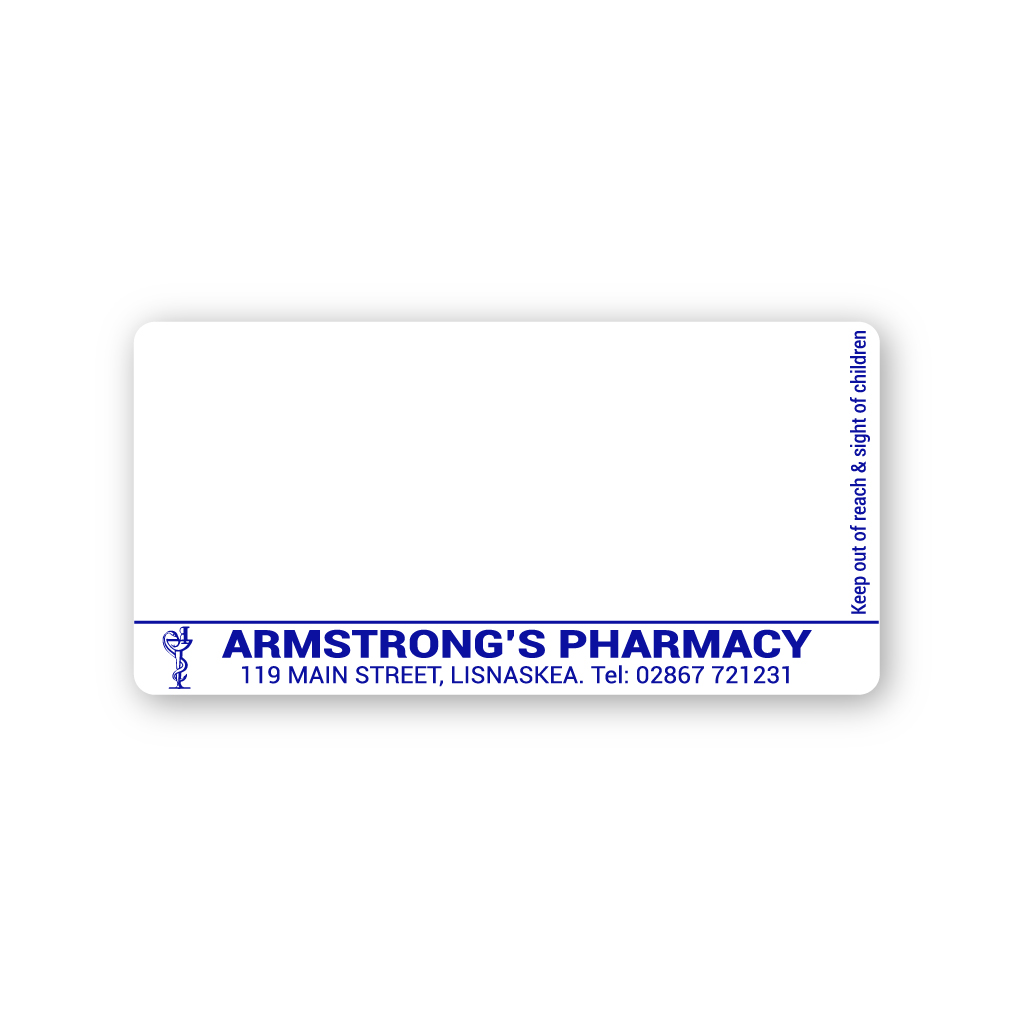 [EMT905B] Armstrong's Pharmacy Labels