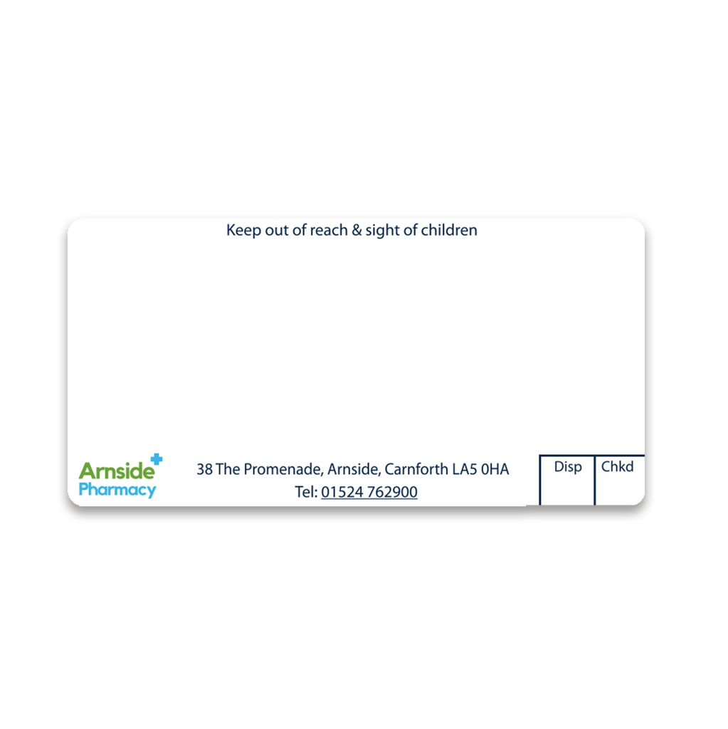 [EMT4550] Arnside Pharmacy Labels