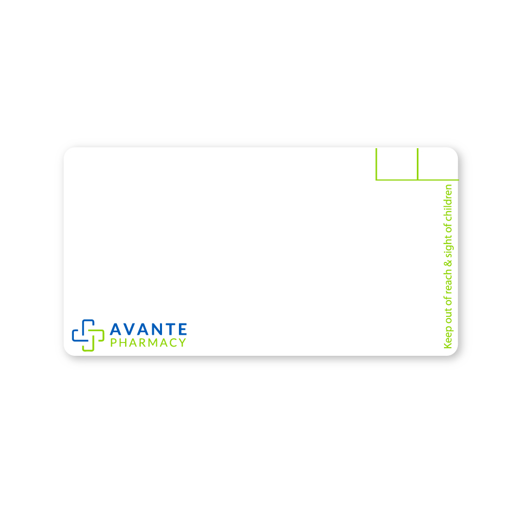 Avante Pharmacy Labels