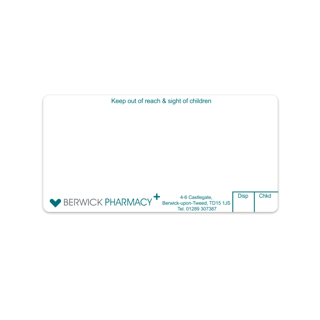 Ascent Group - Berwick Pharmacy Labels