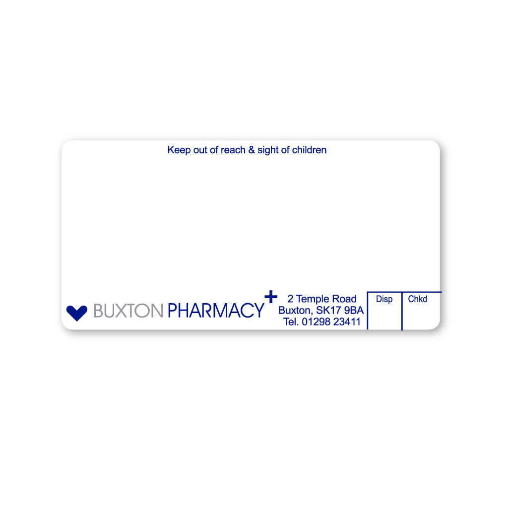 Ascent Group   Buxton Pharmacy Labels 