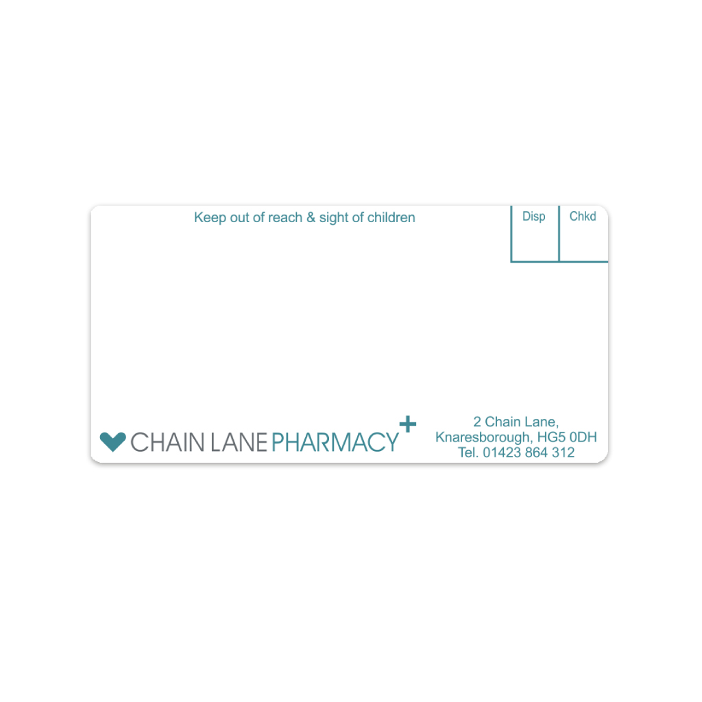 Ascent Group - Chain Lane Pharmacy Labels 