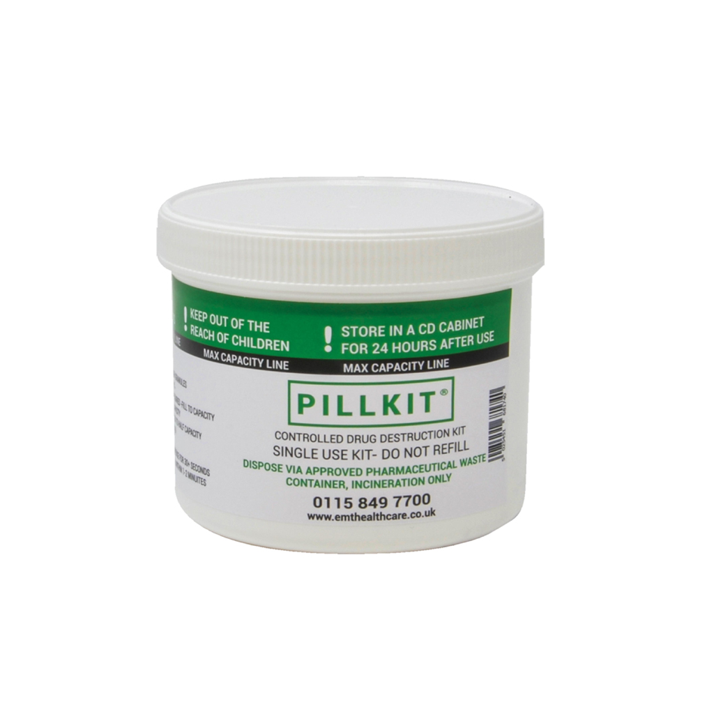 500ml Controlled Drug Destruction Kit