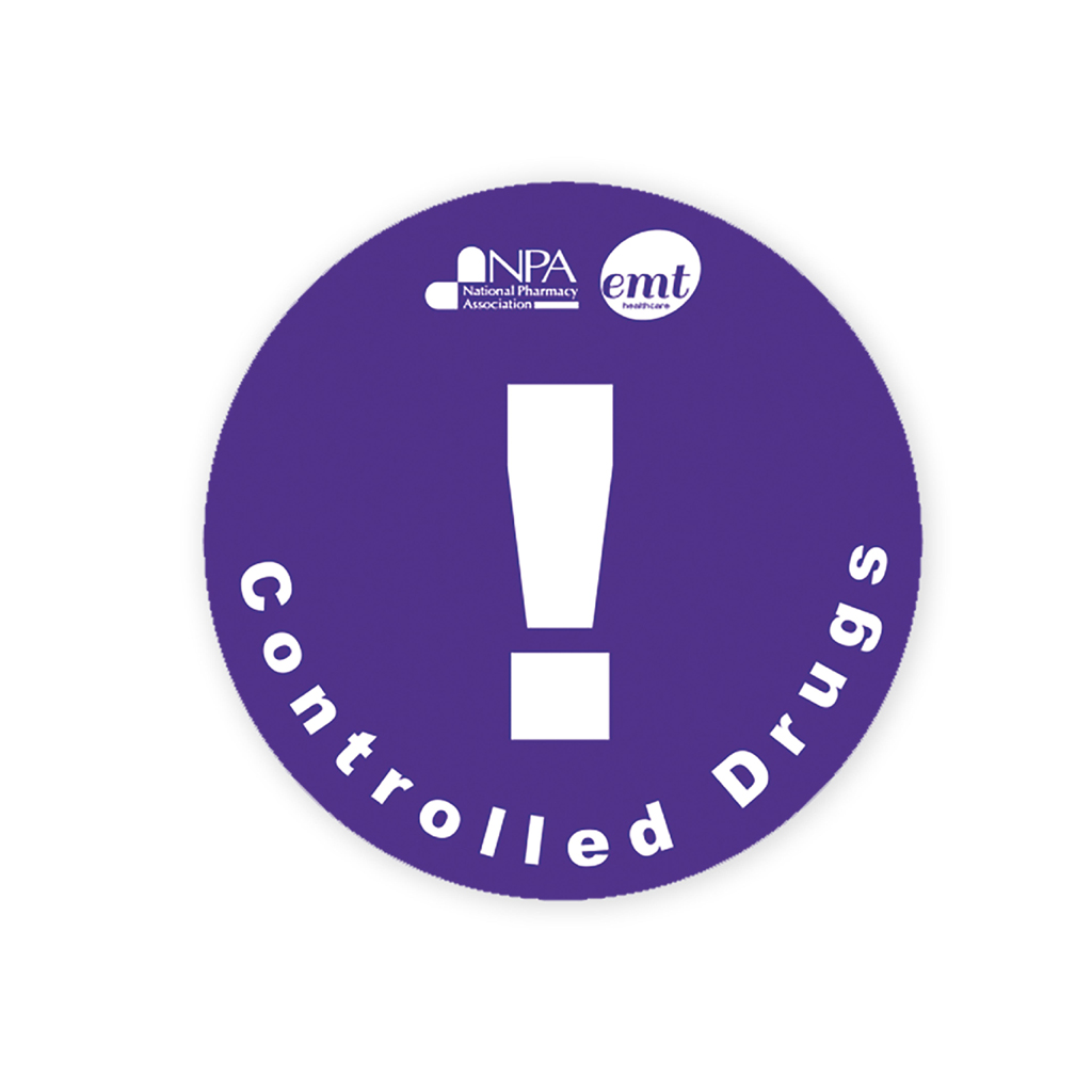 Controlled Drugs Alert Labels