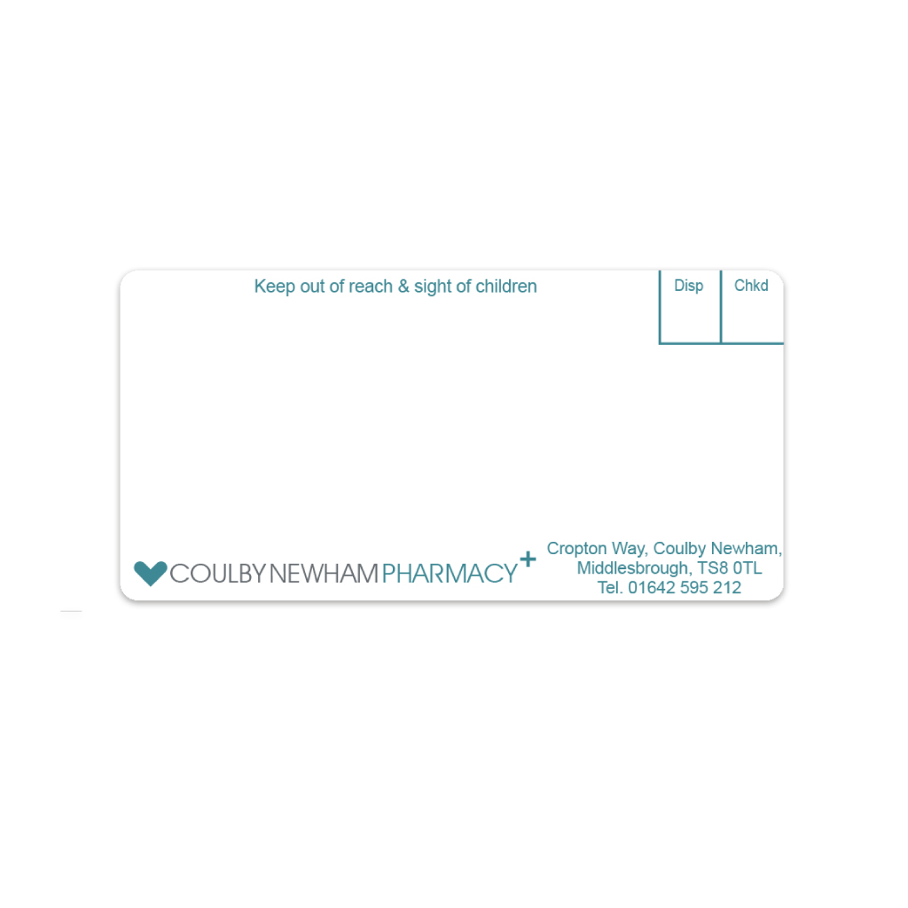 Ascent Group - Coulby Newman Pharmacy Labels