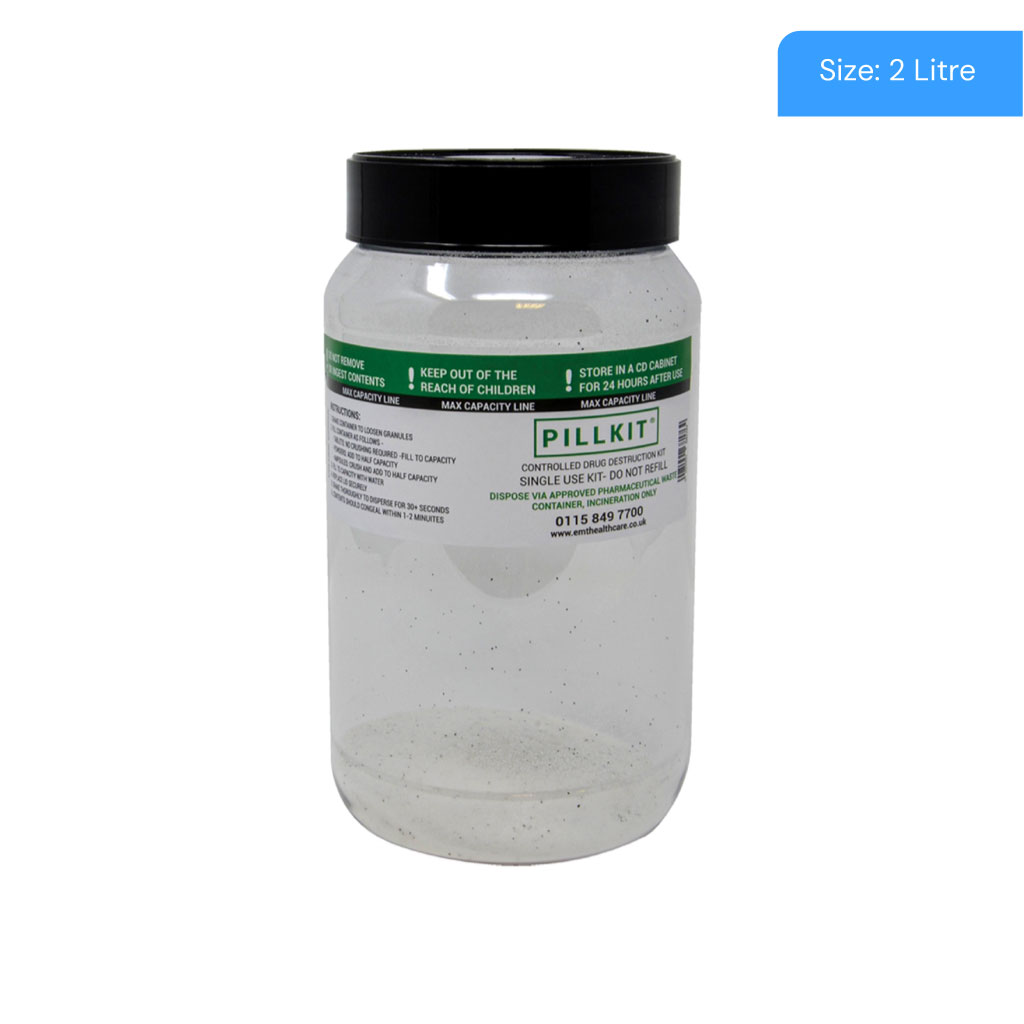 [BUCDK2000] 2 Litre Controlled Drug Destruction Kit