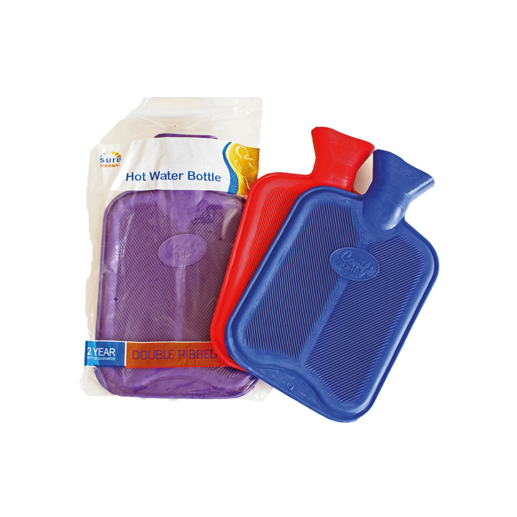 Double Ribbed Hot Water Bottles
