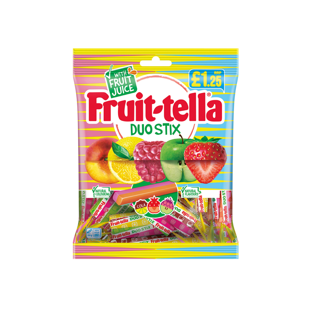 [1358] Fruittella Duo Stick 135gm
