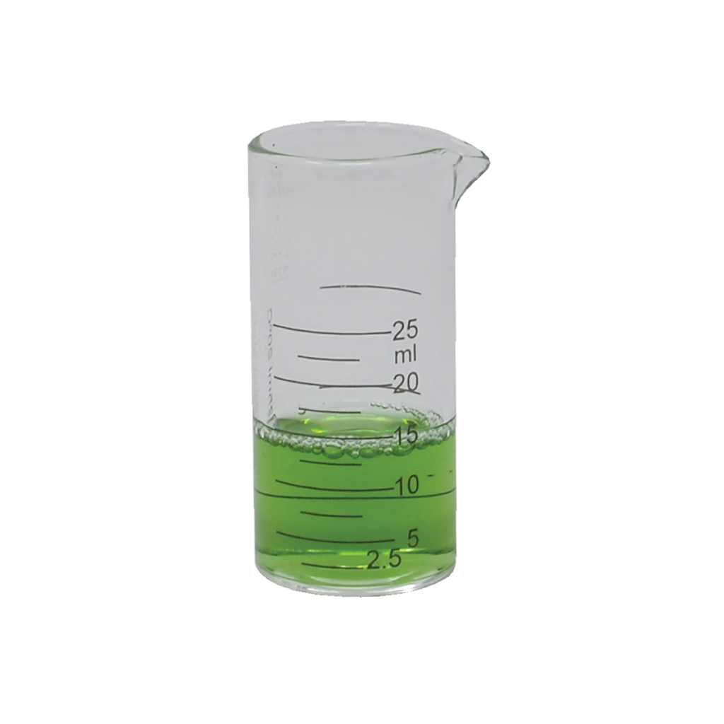 Graduated Beaker Glass Measure 25ml