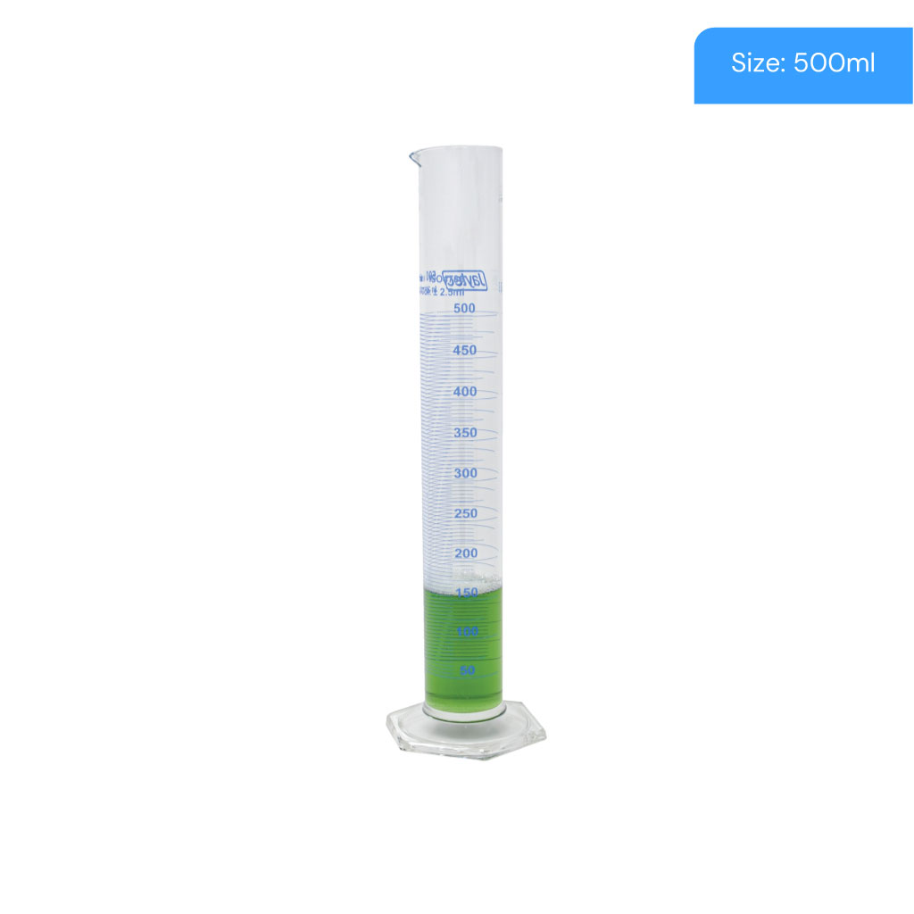 Graduated Straight Glass Measure 500ml 