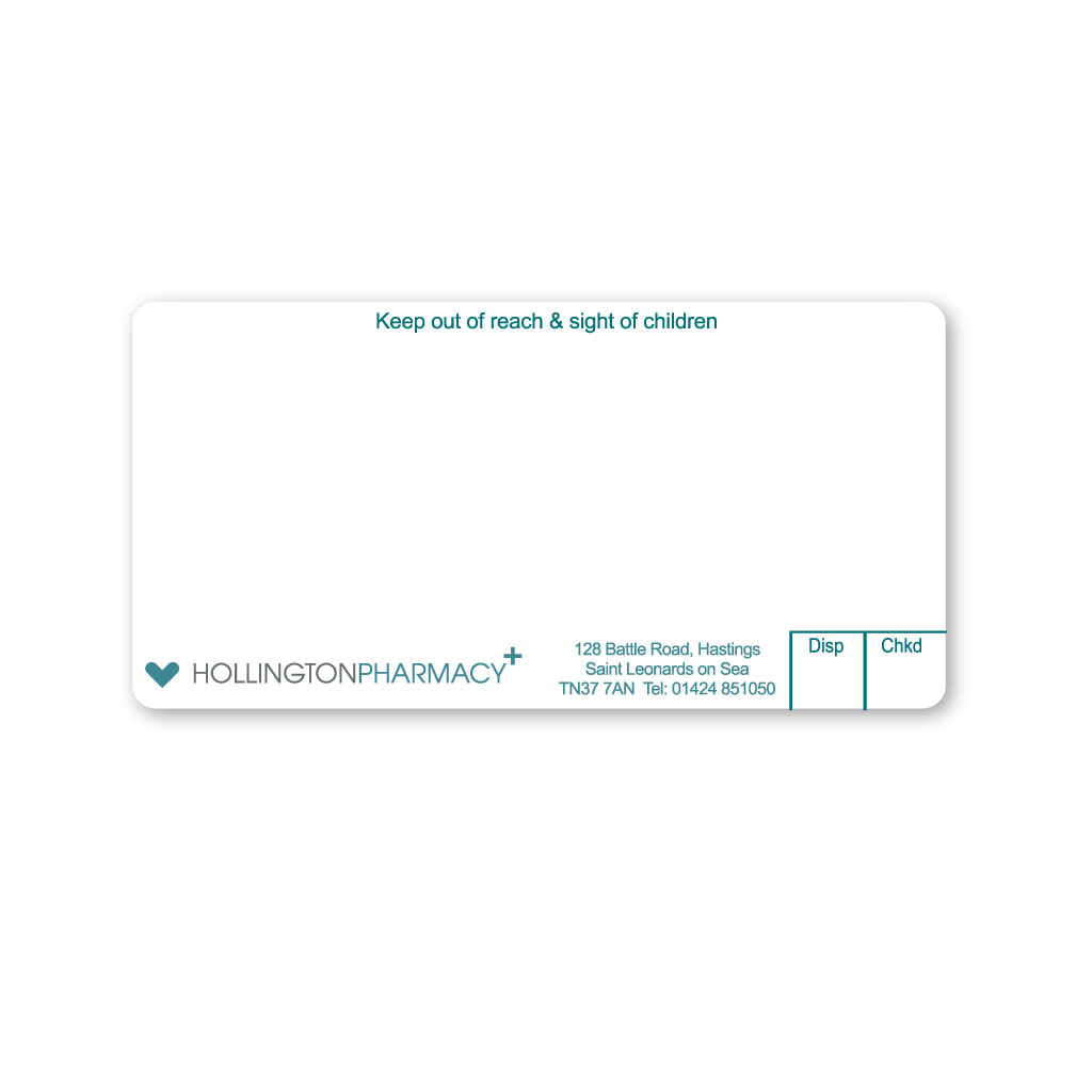 Ascent Group   Hollington Pharmacy Labels