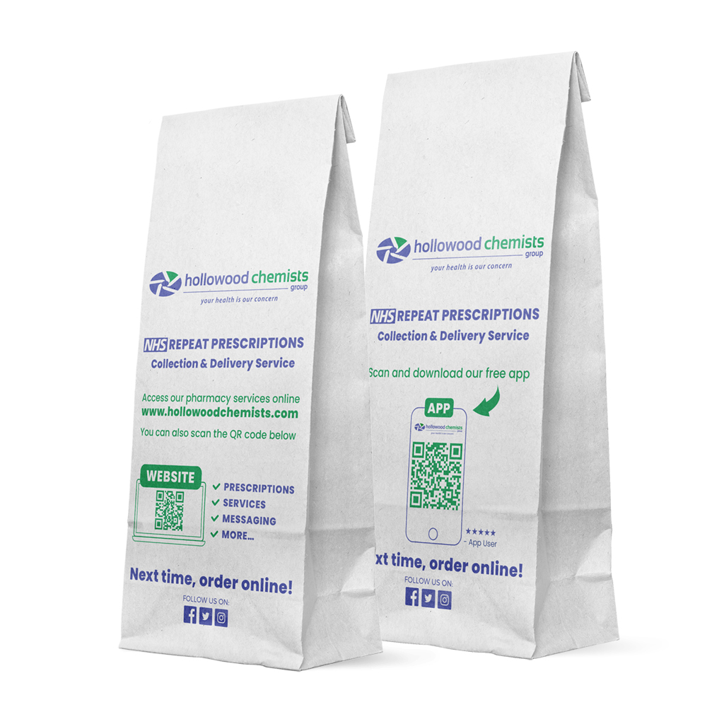 [HWP4] P4 Hollowood Prescription Bags