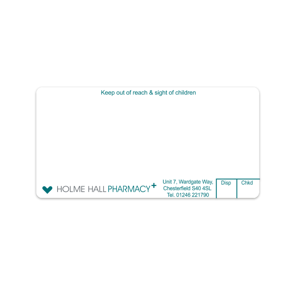 Ascent Group   Holme Hall Pharmacy Labels