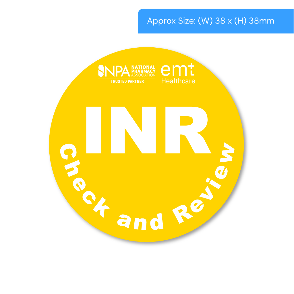 INR Alert Labels