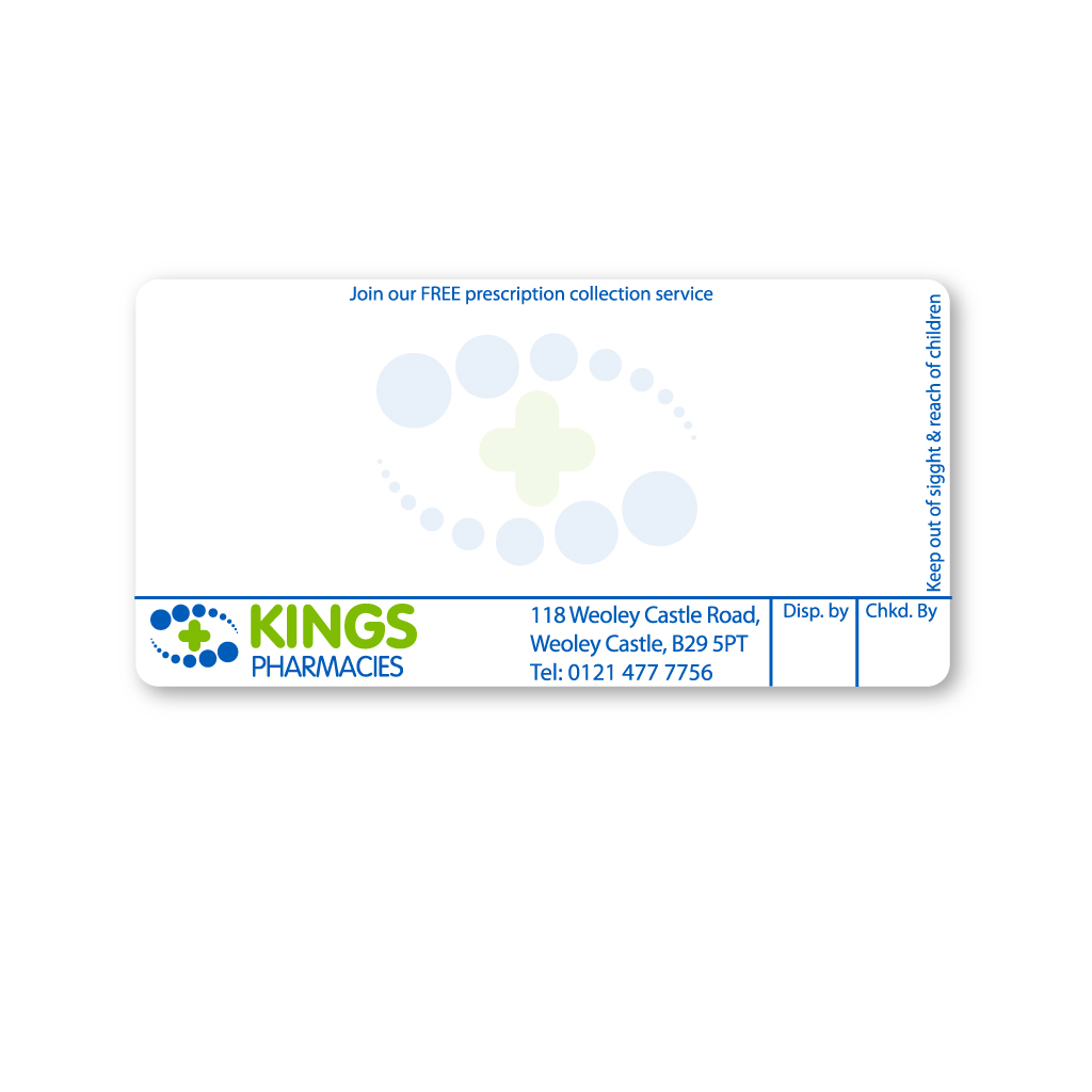 Kings Group Weoley Castle Labels